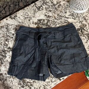 Stylish denim color Women's Shorts